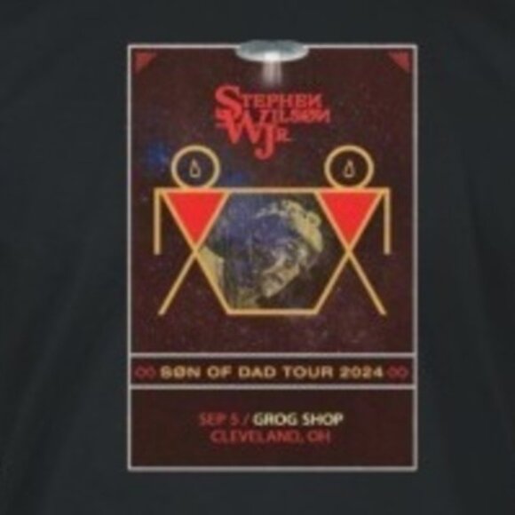Stephen Wilson JR Grog Shop Cleveland OH Sep 5 2024 Poster Fan T-Shirt 187 - Picture 2 of 5